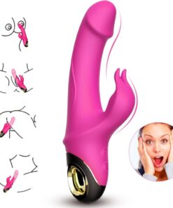 Alternative view of ARMONY - METEROR DILDO VIBRATOR RABBIT ROTATOR FUCHSIA