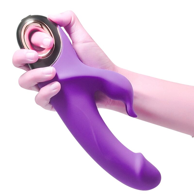 ARMONY - METEROR DILDO VIBRATOR RABBIT PURPLE - Image 4