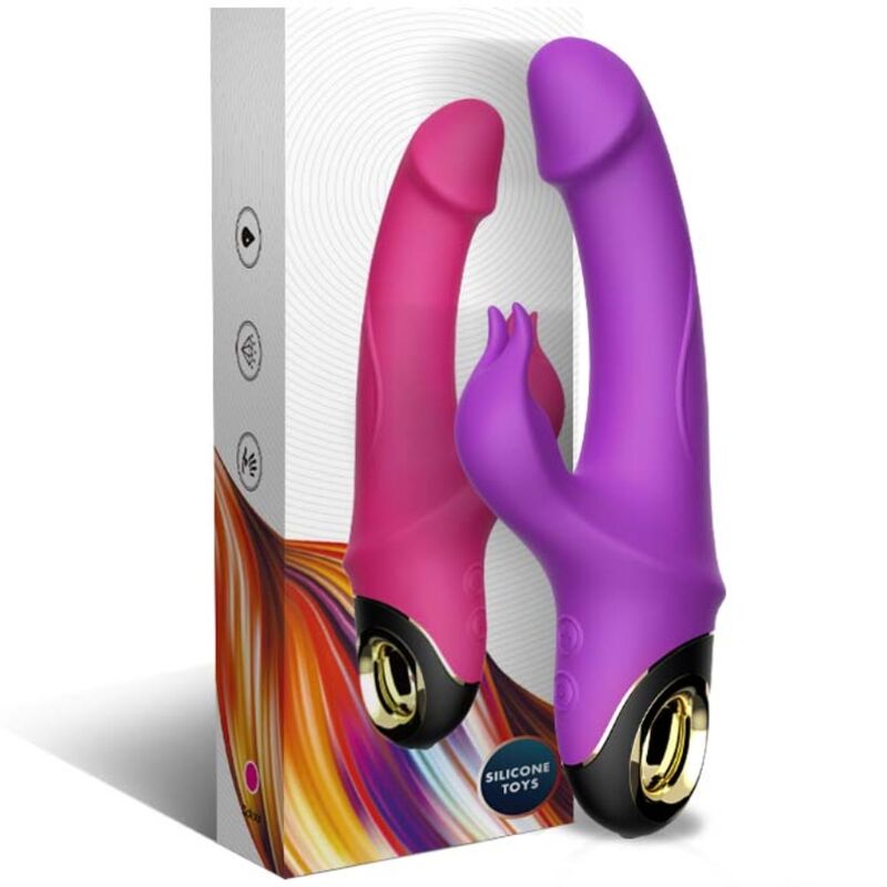 ARMONY - METEROR DILDO VIBRATOR RABBIT PURPLE - Image 5