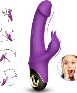 Alternative view of ARMONY - METEROR DILDO VIBRATOR RABBIT PURPLE