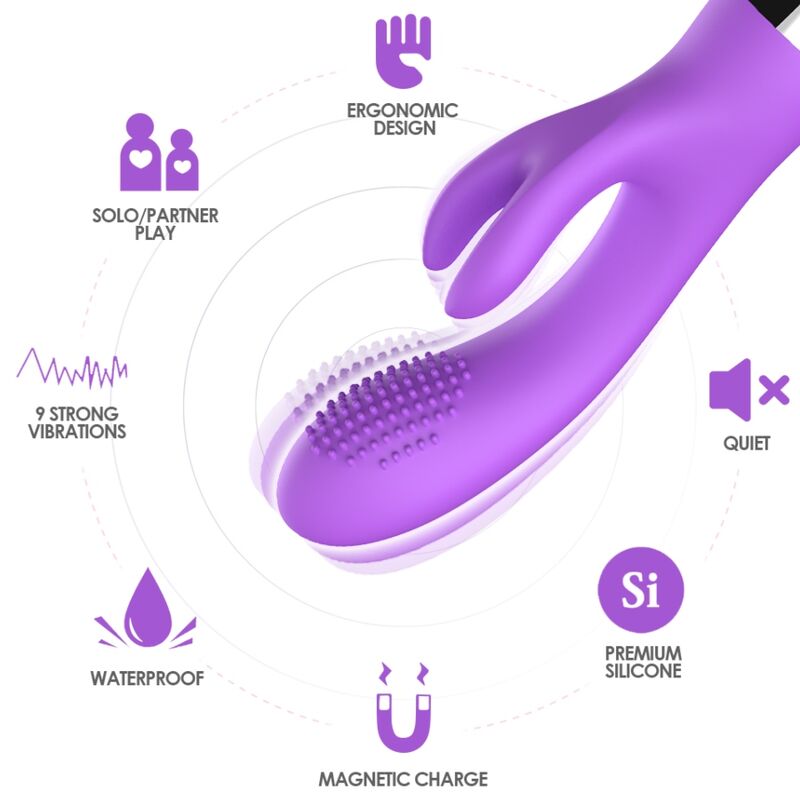 ARMONY - VIBRATOR RABBIT PURPLE - Image 3