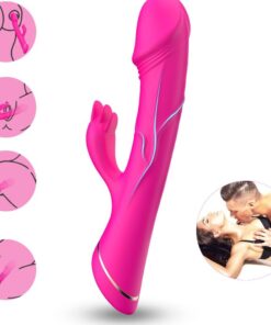 Alternative view of ARMONY - DILDO VIBRATOR RABBIT SILICONE FUCHSIA