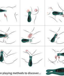 Alternative view of ARMONY - STIMULATOR  VIBRATOR RABBIT GREEN