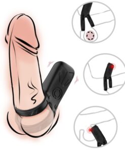 Alternative view of ARMONY - DOUBLE RING VIBRATOR BLACK