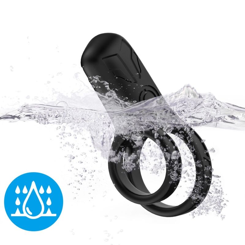 ARMONY - DOUBLE RING VIBRATOR BLACK - Image 3