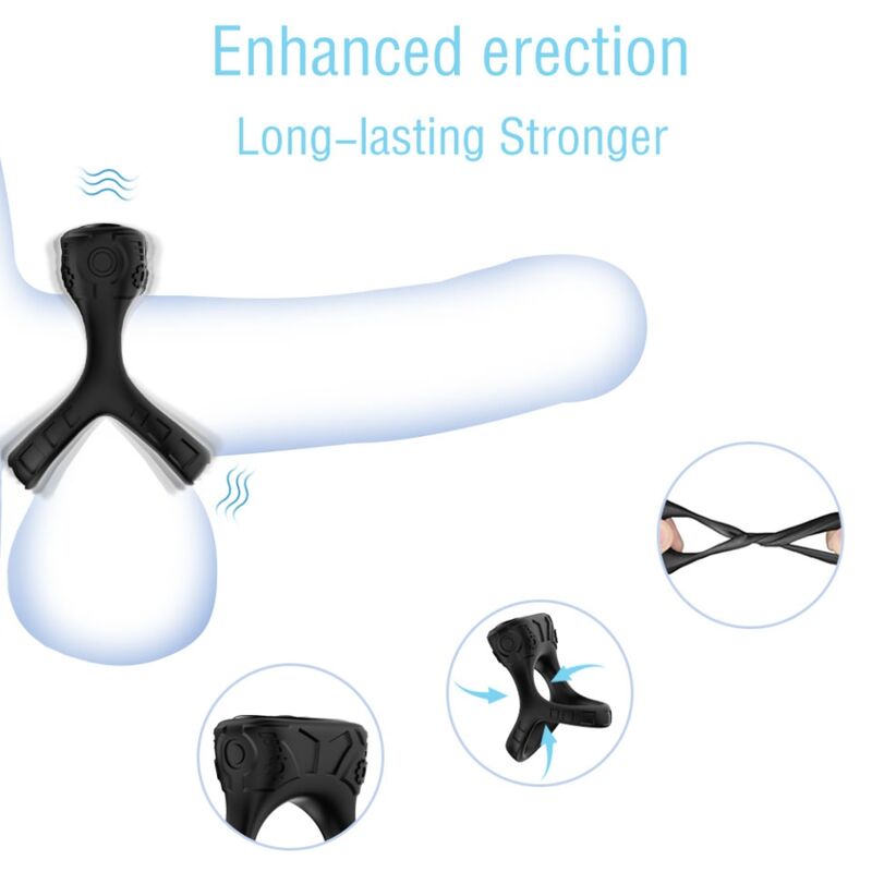 ARMONY - RING VIBRATOR MULTIPOSITION BLACK - Image 2