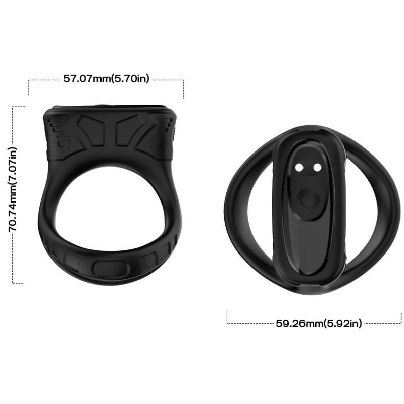 ARMONY - RING VIBRATOR MULTIPOSITION BLACK - Image 4