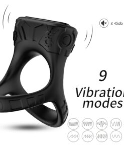 ARMONY - RING VIBRATOR  MULTIPOSITION BLACK