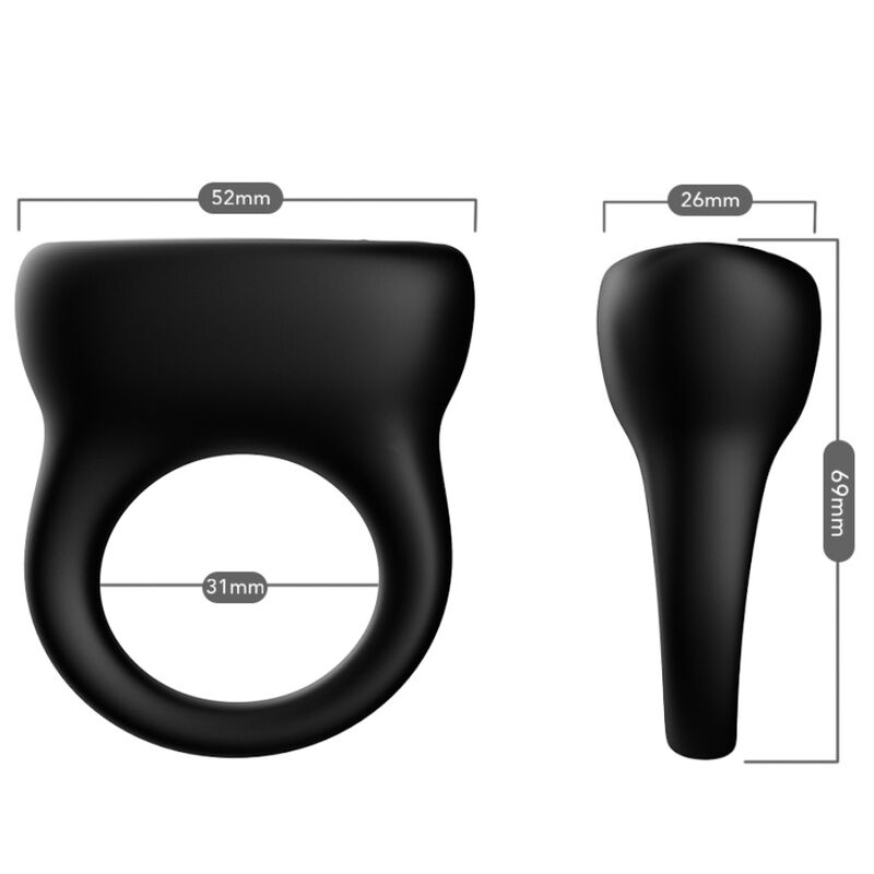 ARMONY - RING VIBRATOR BLACK - Image 3