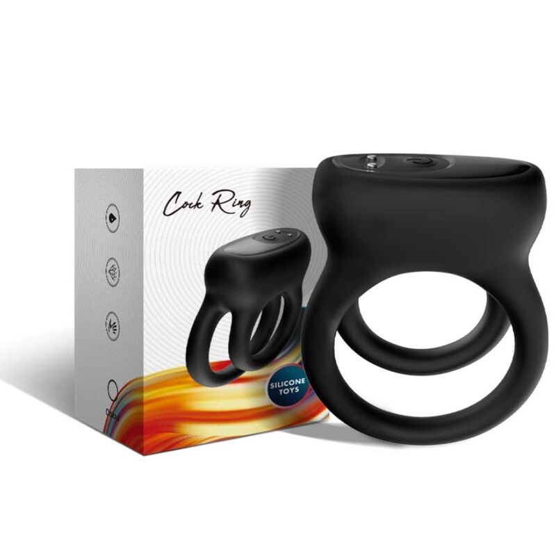 ARMONY - DOUBLE RING VIBRATOR BLACK - Image 5