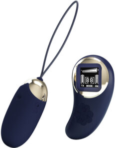 PRETTY LOVE - MINA VIBRATING EGG REMOTE CONTROL BLUE