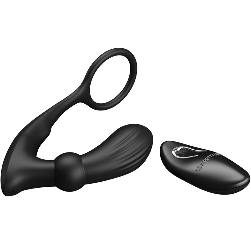 PRETTY LOVE - WARREN BLACK ANAL RING VIBRATOR - Image 3