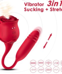 Alternative view of ARMONY - ROSEKNIGTH CLITORIS SUCKER  VIBRATOR RED