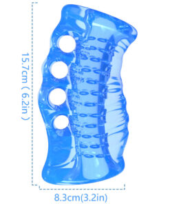 Alternative view of ARMONY - MASTURBATOR FINGER BLUE