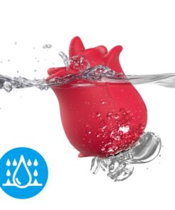 Alternative view of ARMONY - ROSE 10 MODES LICKING CLIT VIBRATOR RED