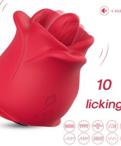ARMONY - ROSE 10 MODES LICKING CLIT VIBRATOR RED
