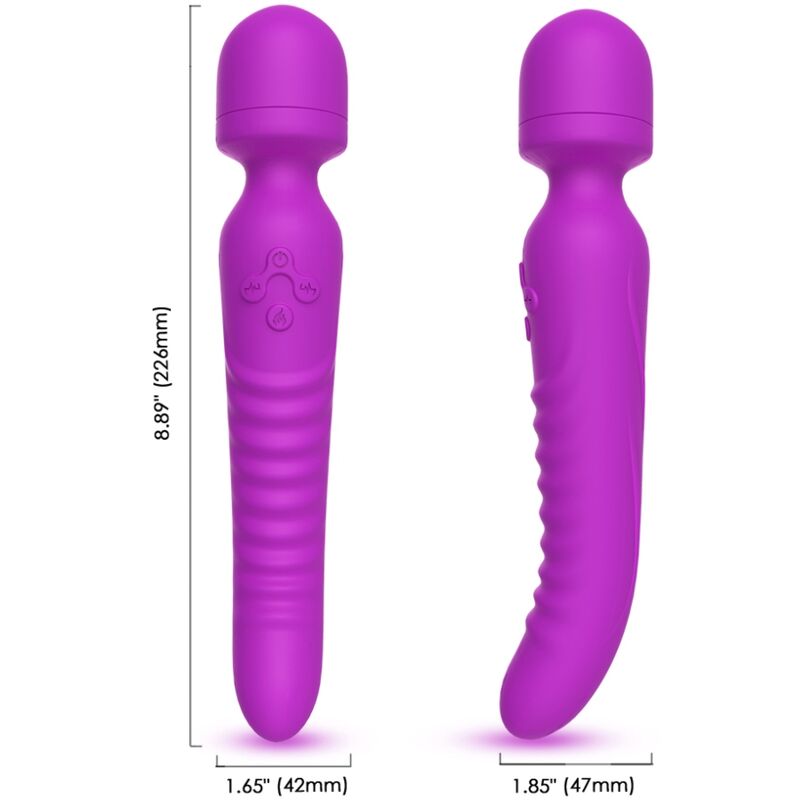 ARMONY - MISSION MASSAGER VIBRATOR HEAT EFFECT PURPLE - Image 2