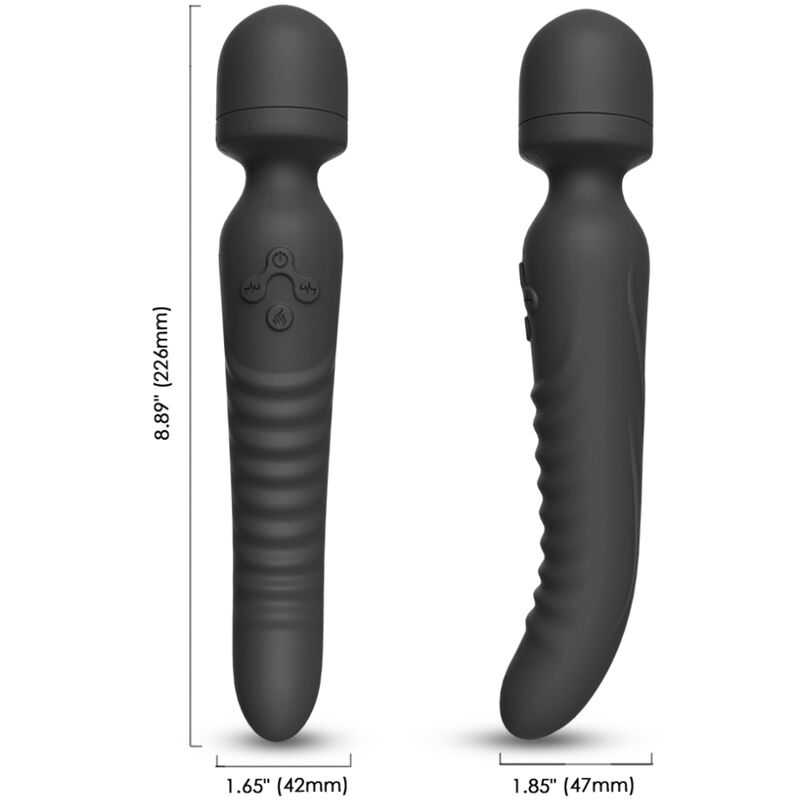 ARMONY - MISSION MASSAGER VIBRATOR HEAT EFFECT BLACK - Image 2