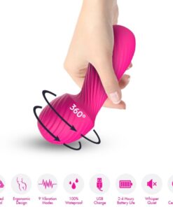 Alternative view of ARMONY - DAZZLE MASSAGER  VIBRATOR SMALL FUCHSIA