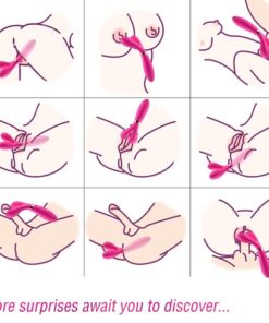 Alternative view of ARMONY - Y-WAND MASSAGER  VIBRATOR DOUBLE HEAD FUCHSIA