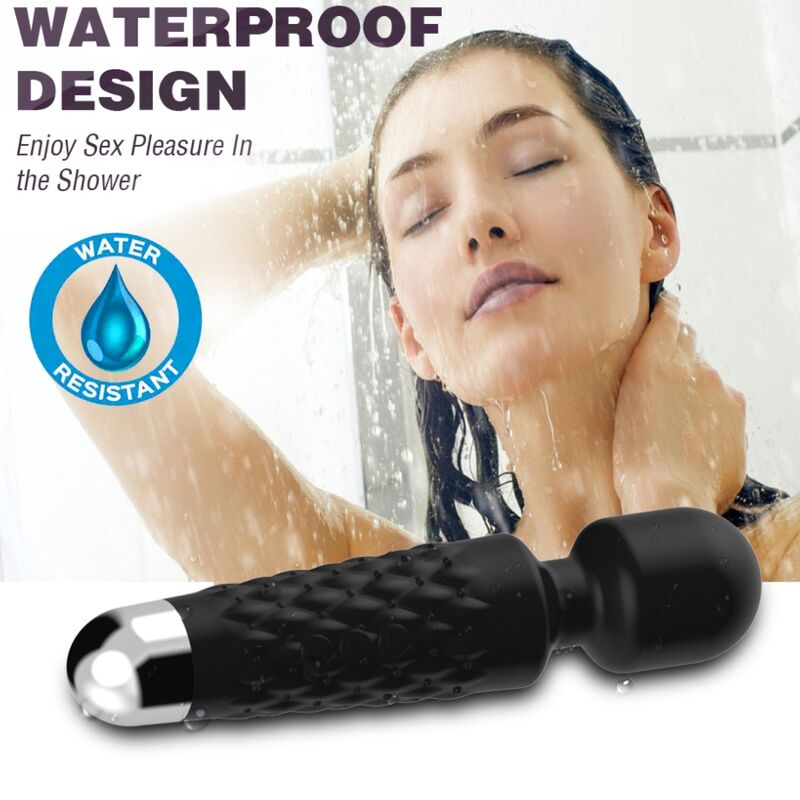 ARMONY - POSTMAN MASSAGER VIBRATOR SUPER FLEXIBLE HEAD BLACK - Image 3