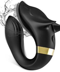 Alternative view of ARMONY - FOX VIBRATOR FOR COUPLES REMOTE CONTROL BLACK