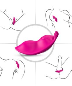 Alternative view of ARMONY - HONEYBEE WEARABLE PANTIES VIBRATOR G-SPOT FUCHSIA - FREE APP
