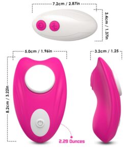 Alternative view of ARMONY - BUTTERFLY WEARABLE PANTIES VIBRATOR REMOTE CONTROL PINK