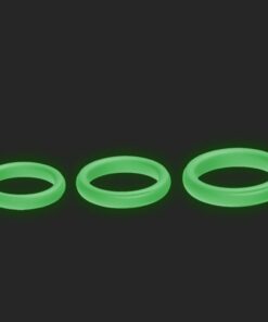 Alternative view of ARMONY - TRIPLE SILICONE RING LUMINOUS