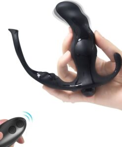 ARMONY - KNIGHT VIBRATOR ANAL PROSTATE  RING REMOTE CONTROL BLACK