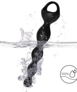 Alternative view of ARMONY - VIBRATOR FINGER ANAL PLUG BLACK