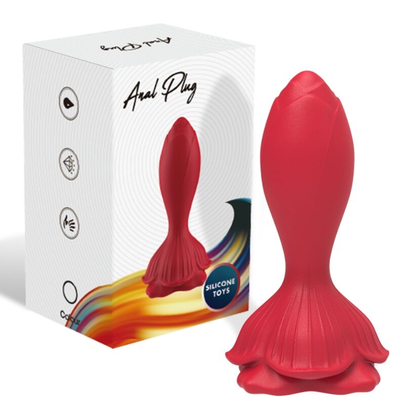 ARMONY - PINK VIBRATOR ANAL PLUG SMALL REMOTE CONTROL RED - Image 5