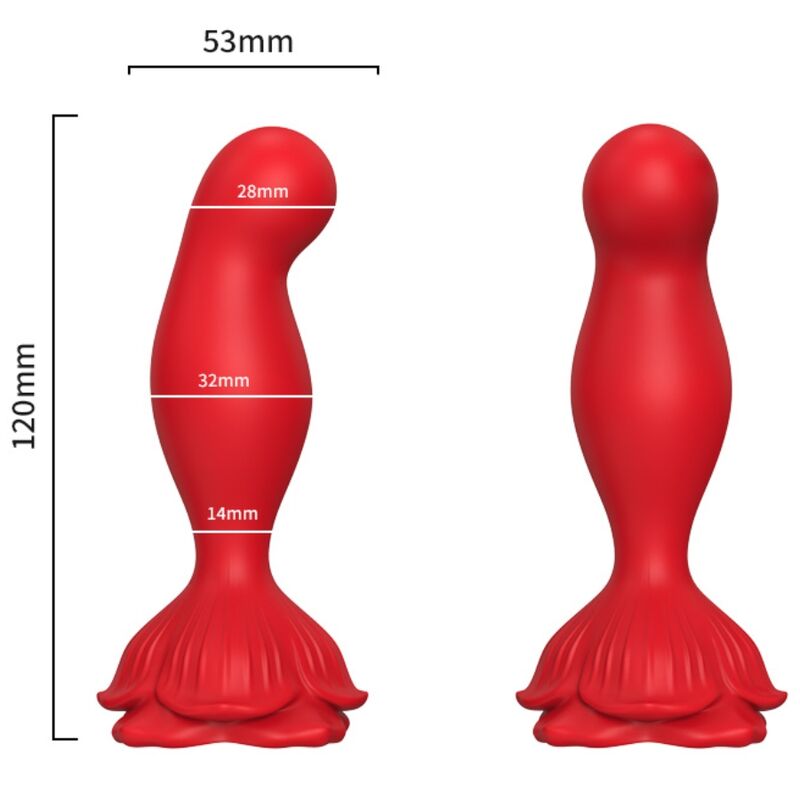 ARMONY - PINK VIBRATOR ANAL PLUG REMOTE CONTROL RED - Image 2