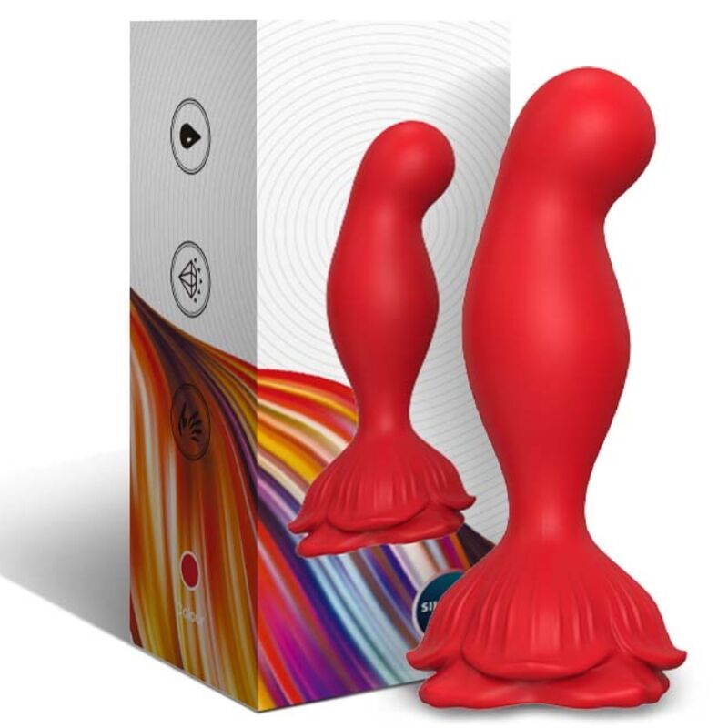 ARMONY - PINK VIBRATOR ANAL PLUG REMOTE CONTROL RED - Image 5