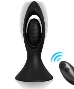 ARMONY - VIBRATOR  ANAL PLUG SILICONE BLACK