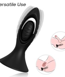 Alternative view of ARMONY - VIBRATOR  ANAL PLUG SILICONE BLACK