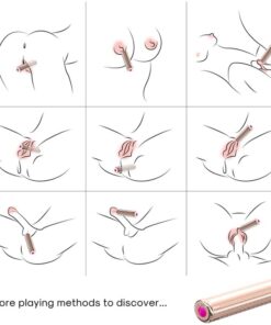 Alternative view of ARMONY - WARHEAD VIBRATOR BULLET GOLDEN 2 CM x 8.8 CM
