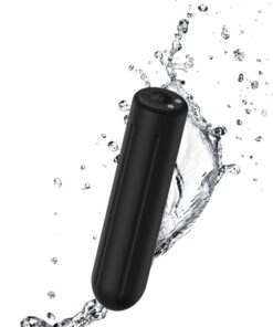 Alternative view of ARMONY - WARHEAD VIBRATOR BULLET REMOTE CONTROL BLACK 2 CM X 8.8 CM