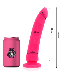 DELTA CLUB - TOYS PINK DILDO MEDICAL SILICONE 20 CM -O- 4 CM