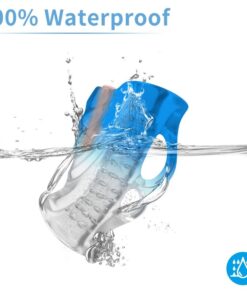 Alternative view of ARMONY - MASTURBATOR FINGER  VIBRATOR BLUE GRADIENT