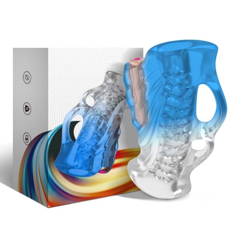 ARMONY - MASTURBATOR FINGER VIBRATOR BLUE GRADIENT - Image 4