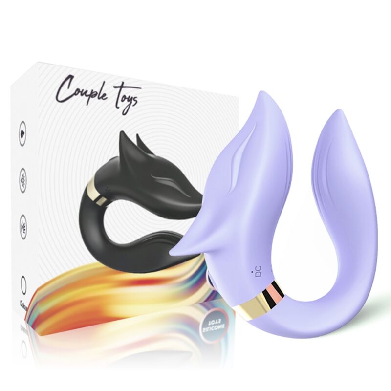 ARMONY - FOX VIBRATOR FOR COUPLES REMOTE CONTROL PURPLE - Image 4