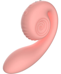 Alternative view of SNAIL VIBE - GIZI DUAL STIMULATOR PINK