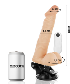 Alternative view of BASECOCK - REALISTIC ARTICULABLE REMOTE CONTROL FLESH 20 CM
