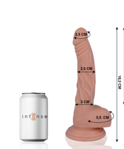 Alternative view of MR INTENSE - 12 REALISTIC COCK 18.2 CM -O- 2.5 CM