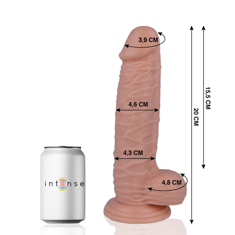 MR INTENSE - 20 REALISTIC COCK 20 CM -O- 4.6 CM - Image 2
