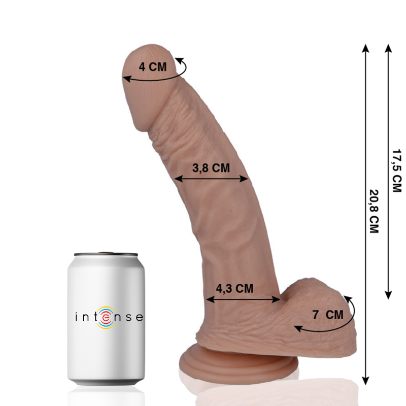 MR INTENSE - 23 REALISTIC COCK 20.8 CM -O- 3.8 CM - Image 2