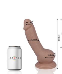 Alternative view of MR INTENSE - 8 REALISTIC COCK 17.6 CM -O- 3.5 CM