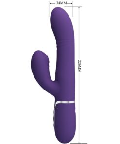 Alternative view of PRETTY LOVE - MULTIFUNCTION G-SPOT VIBRATOR PURPLE