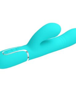 PRETTY LOVE - MULTIFUNCTION G-SPOT VIBRATOR AQUA GREEN